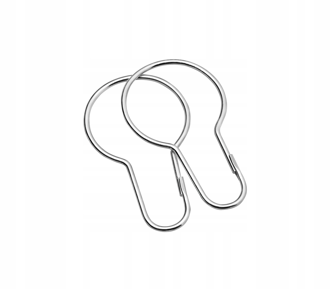 

Hooks- kółka do zasłon metalowe- 12szt. 252020204