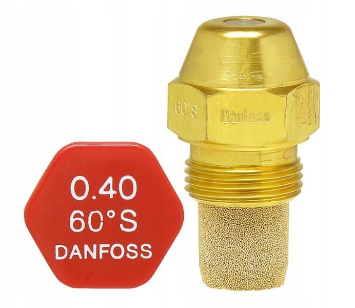 Tryska Danfoss pro olejové hořáky 0,40 USgal/h 60°S 1,46 Kg/h