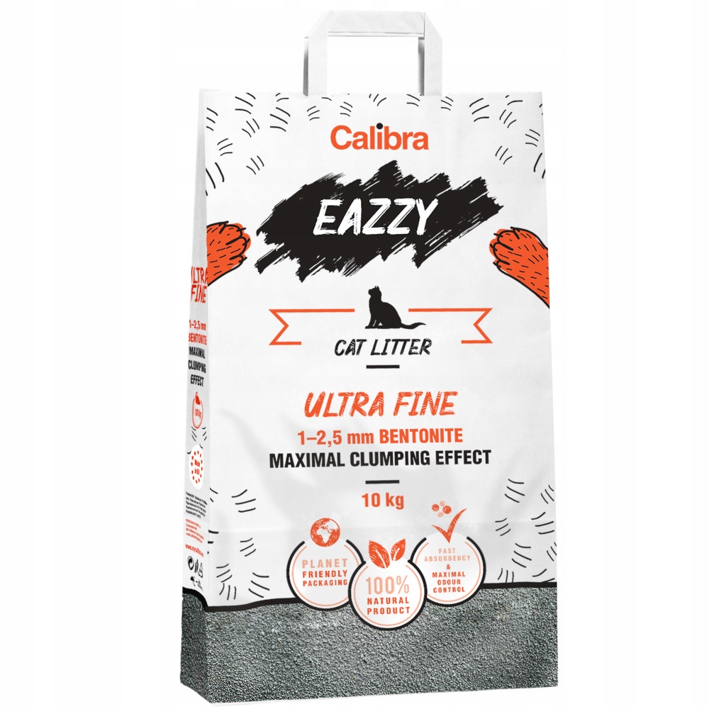Levně Calibra Eazzy Ultra Fine stelivo pro kočky 10 kg