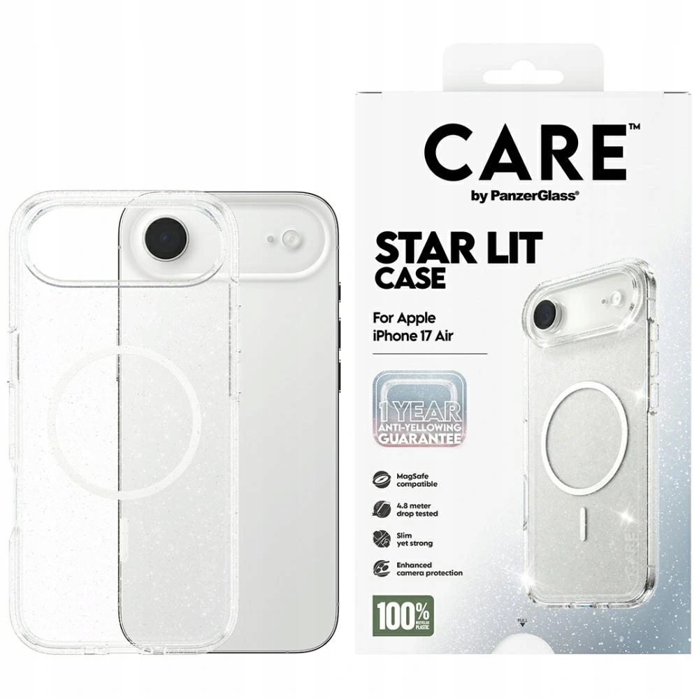Pouzdro Care by PanzerGlass Flagship Urban Explorer bílé s MagSafe pro Apple