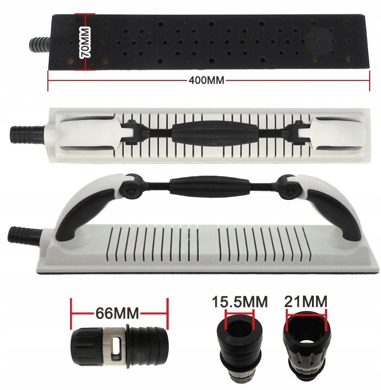 BLOK SZLIFIERSKI Z RZEPEM 70X400 ELASTYCZNY HEBEL Kod producenta fvdfvsd