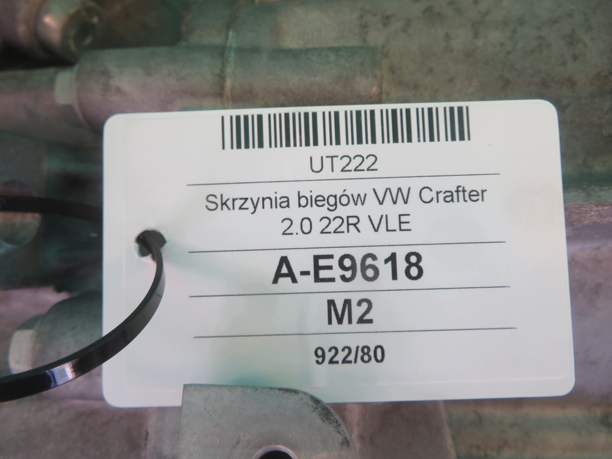 MAN TGE VW CRAFTER 22r 2.0 TDI Getriebe VLE