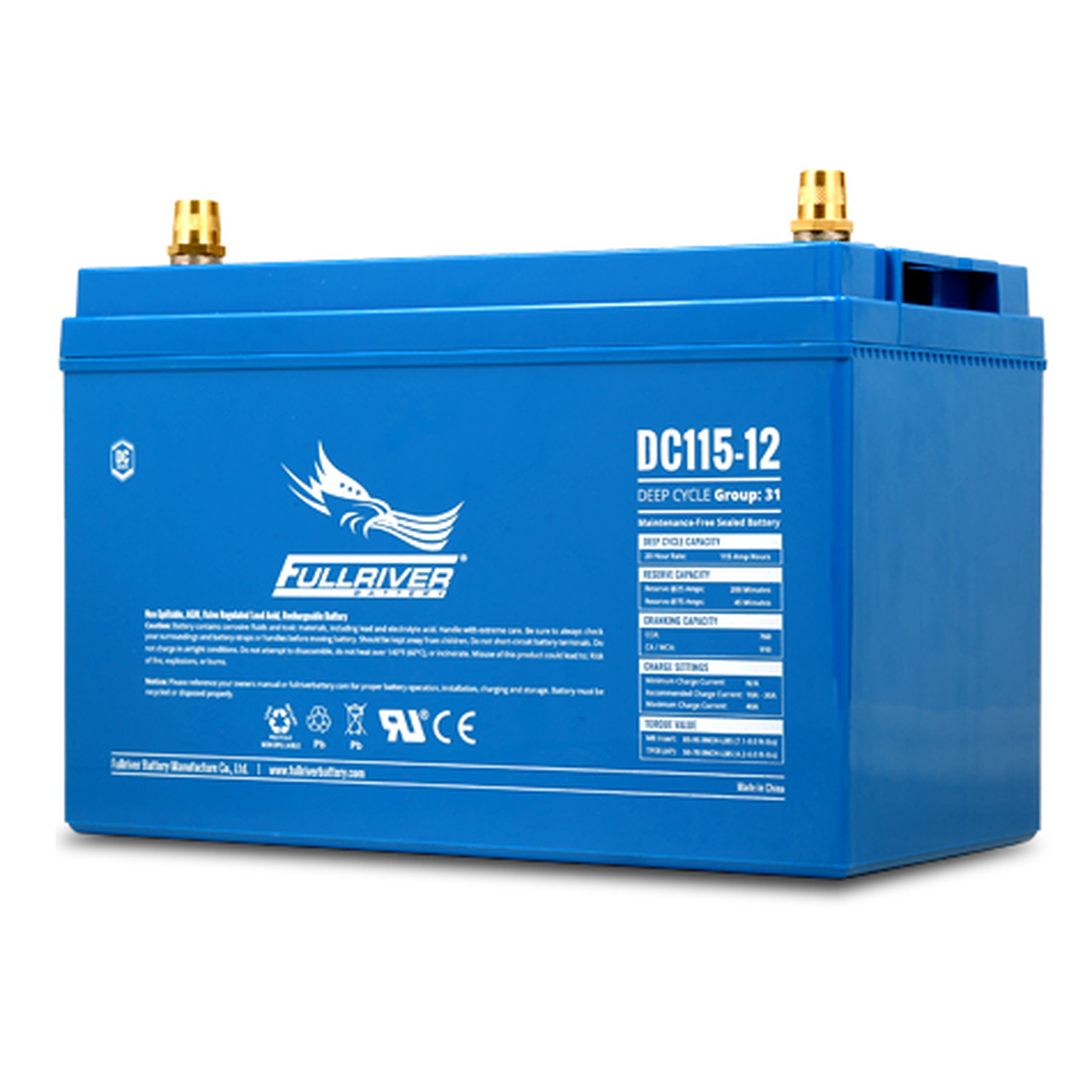 Akumulator Fullriver AGM DC115 12 12V 115Ah 760A