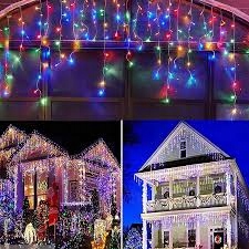 

Sople Kolorowe Zewnętrzne I Wew.lampki 200 Led