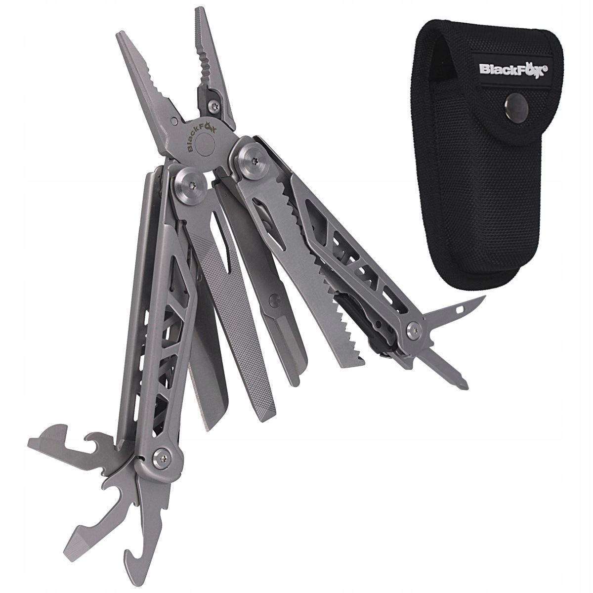 MultiTool BlackFox Endurance Stainless, Satin 13 funkcí (BF-203)