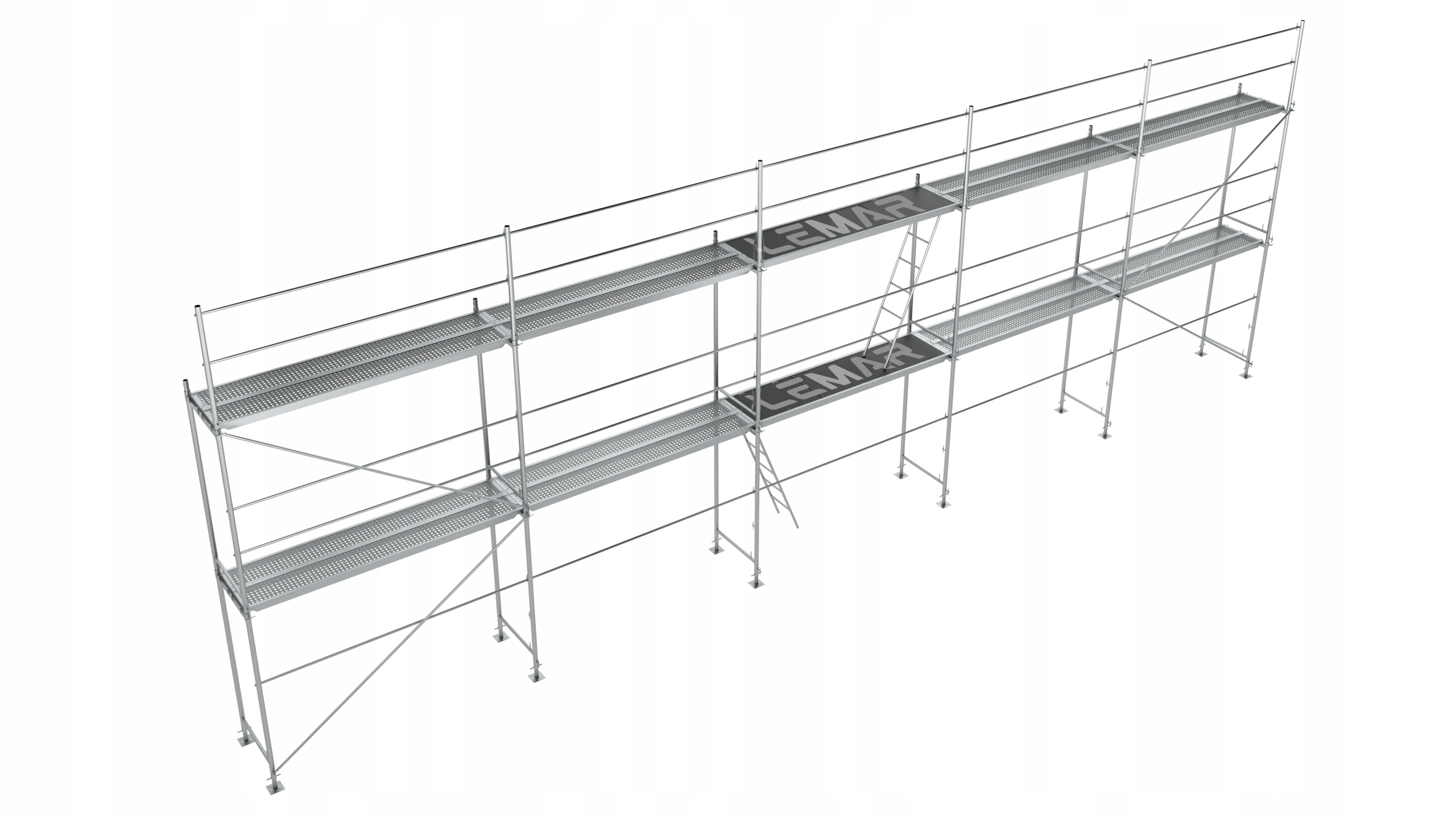Fasádní Lešení Dřevo 96 m2
