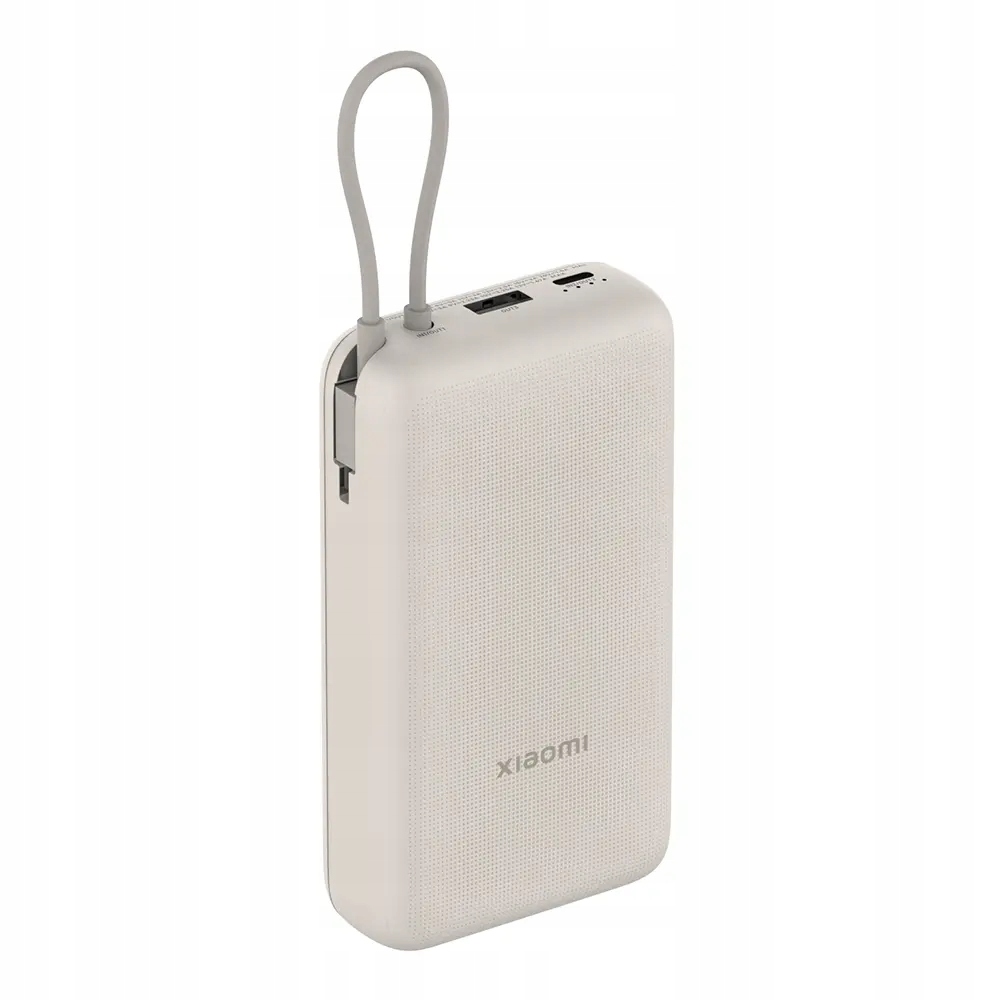 Powerbanka Xiaomi 20000 mAh 33W Fast Charge 74 Wh s integrovaným Usb-c kabelem