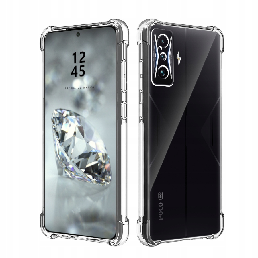 

Etui Do Poco F4 Gt Pancerne Przeźroczyste Case
