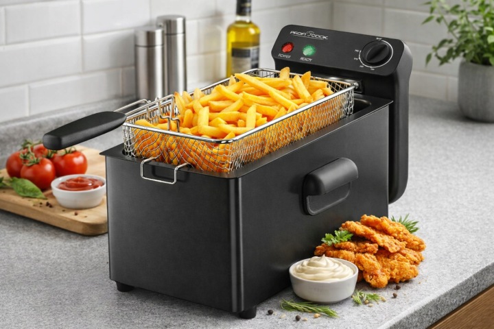 Tradiční fritéza na olej Profi Cook FR 1325 2000 W 3 l Funkce regulace teploty