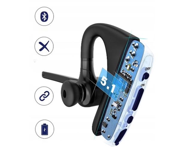 Feegar BOND Pro Sluchawka Bluetooth 5 1 HD 16h CVC EAN 5908274802359