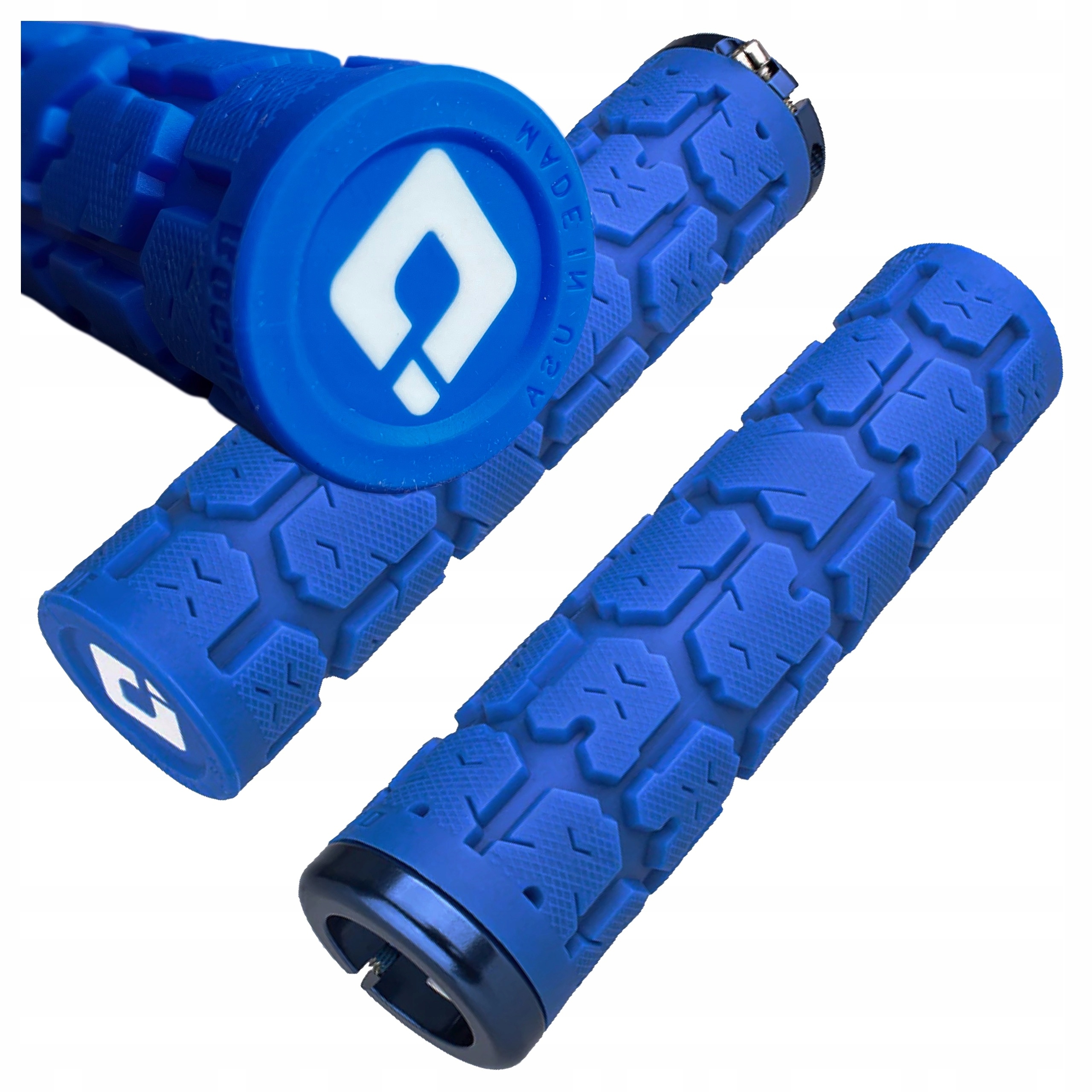 Gripy Rowerowe Odi Rogue Niebieskie V2.1 Lock-On 135mm