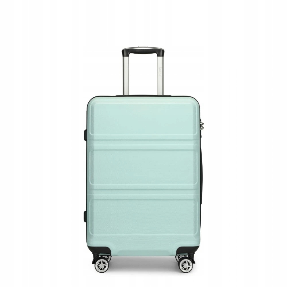Cestovní kufr na kolečkách Kono Horizontal Design 64 L mint