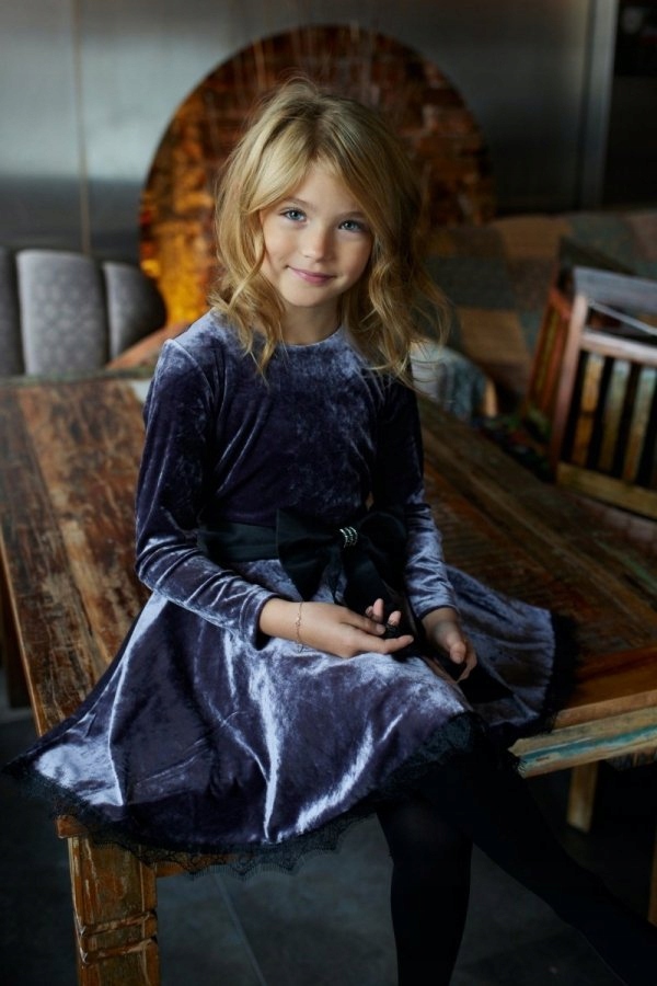 Sukienka MałaMi 1838 Wednesday halka pasek 110/116 Rozmiar 110