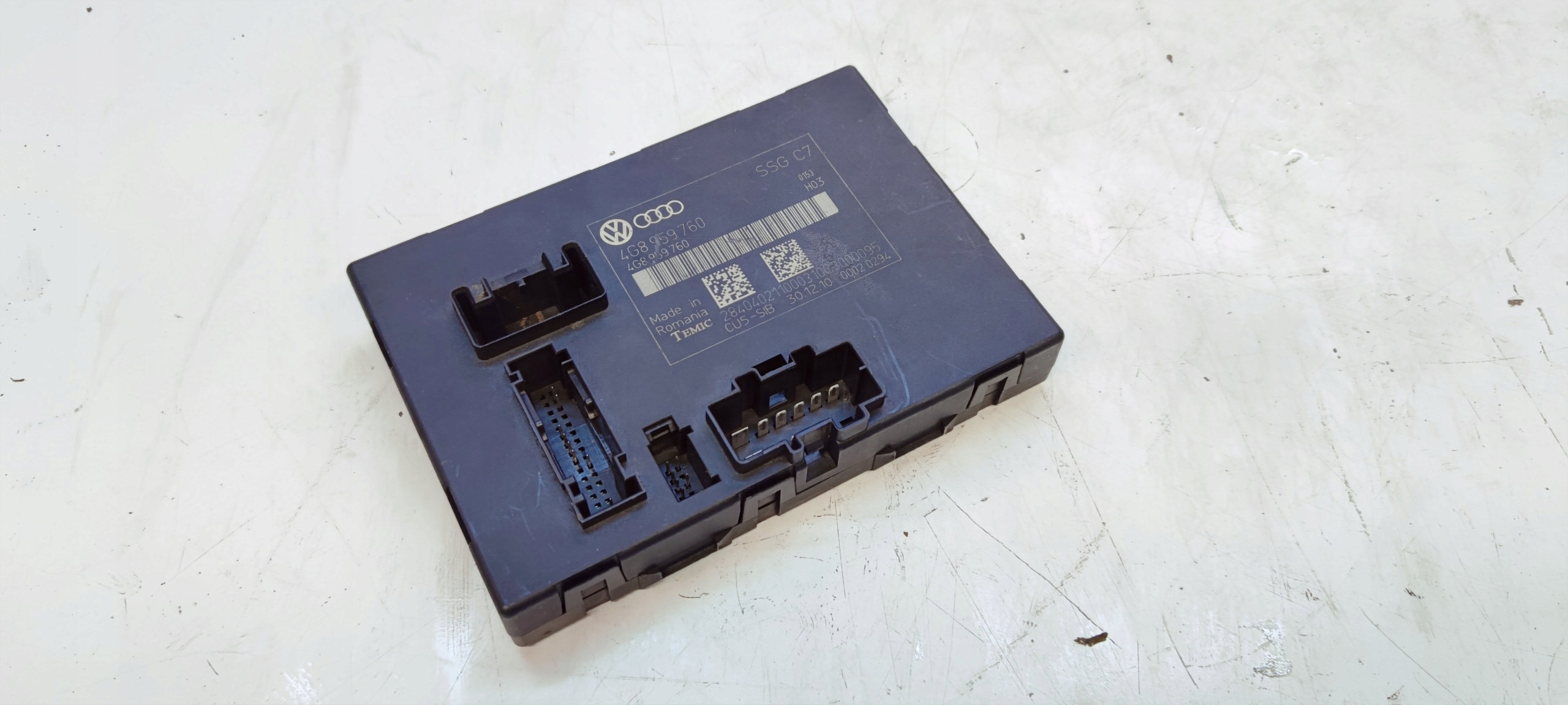 module control unit PAMIECI seat AUDI A6 C7 A7 4G8959760
