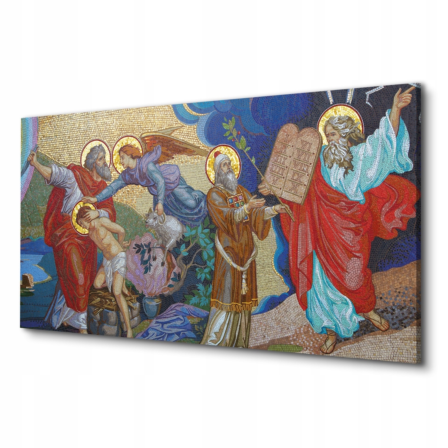 

Fotoobraz na płótnie Rozeta mandala serca 100x50