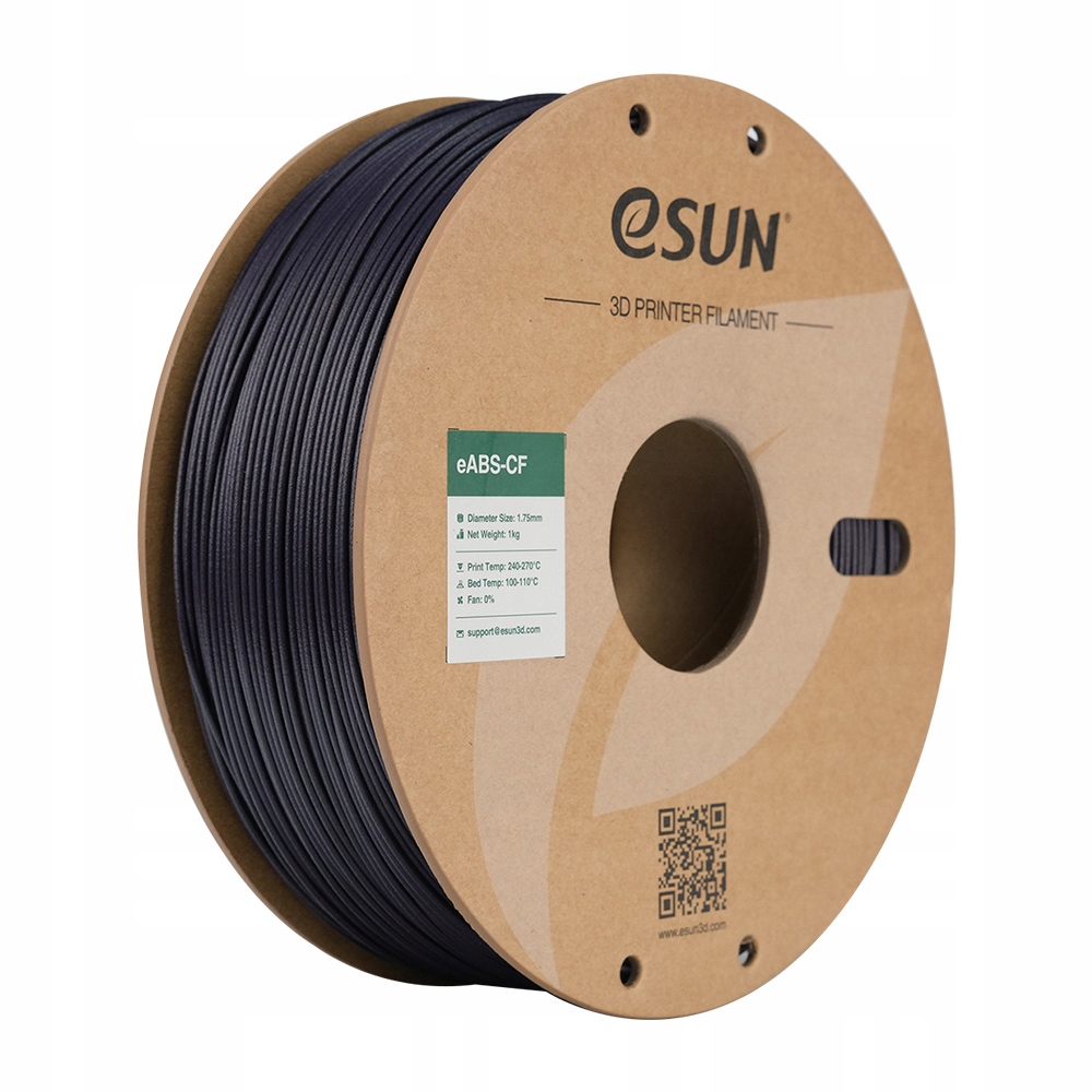 eSUN Abs-cf filament tmavě fialový 1.75 mm 1000 g