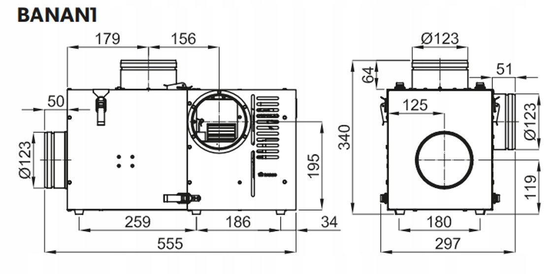 Wkład kominkowy kominek ANTEK żeliwny 10 kW ZESTAW Z DGP Turbina rury Głębokość 334 mm