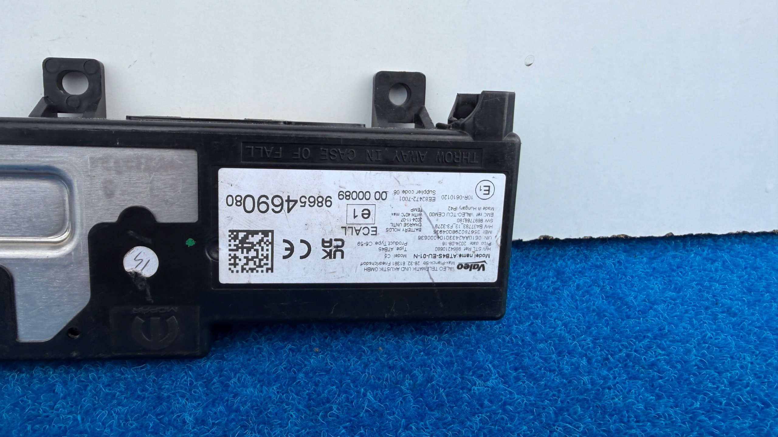 module ANTENY amplifier VIVARO PROACE JUMPY EXPERT ZAFIRA K129/62LQ