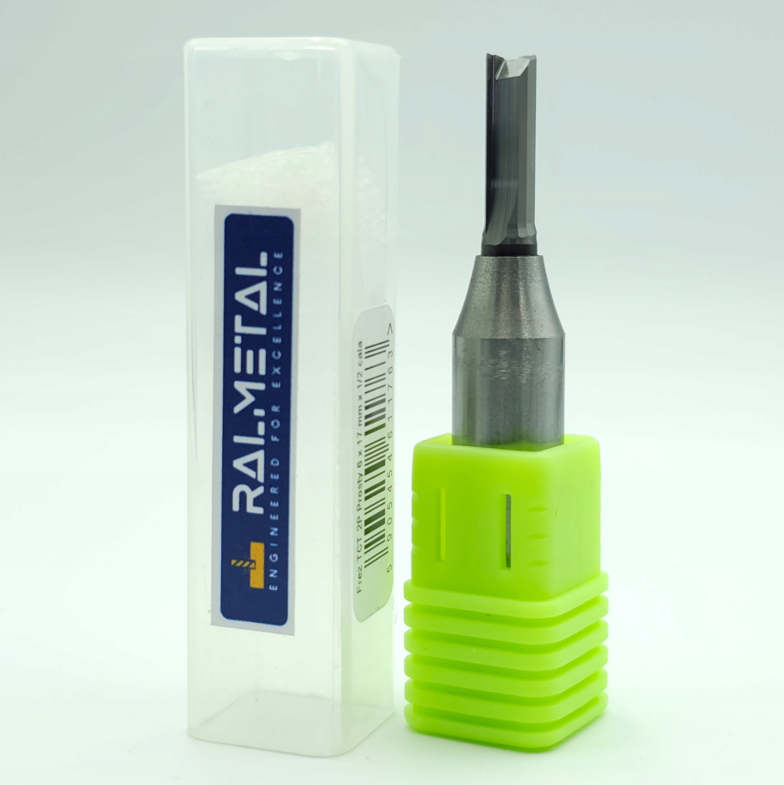 Frez TCT 2P Prosty do Drewna 6 x 17 mm x 1/2 cala