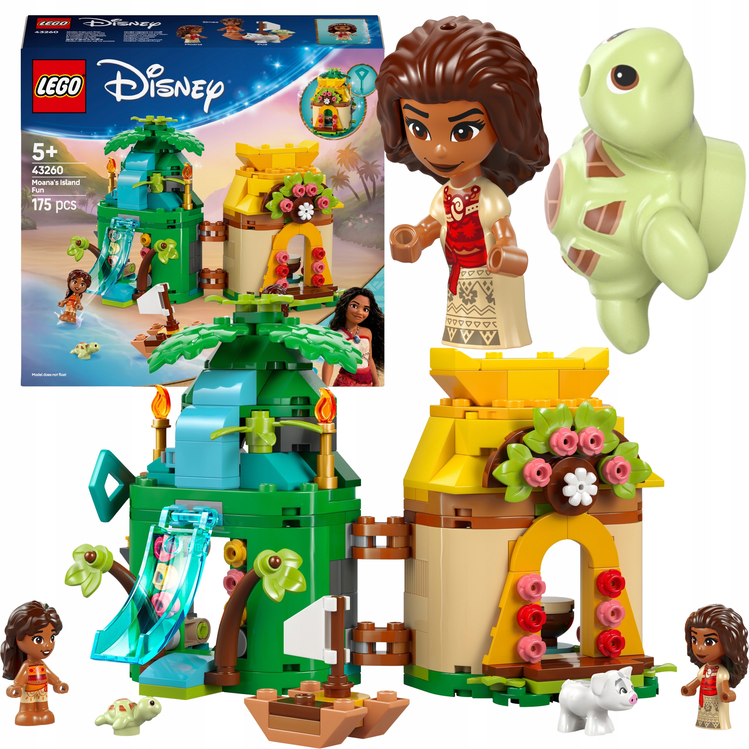 Lego Disney Księczniczka Moana Zabawa Duze Zestaw Klocków Święta XL