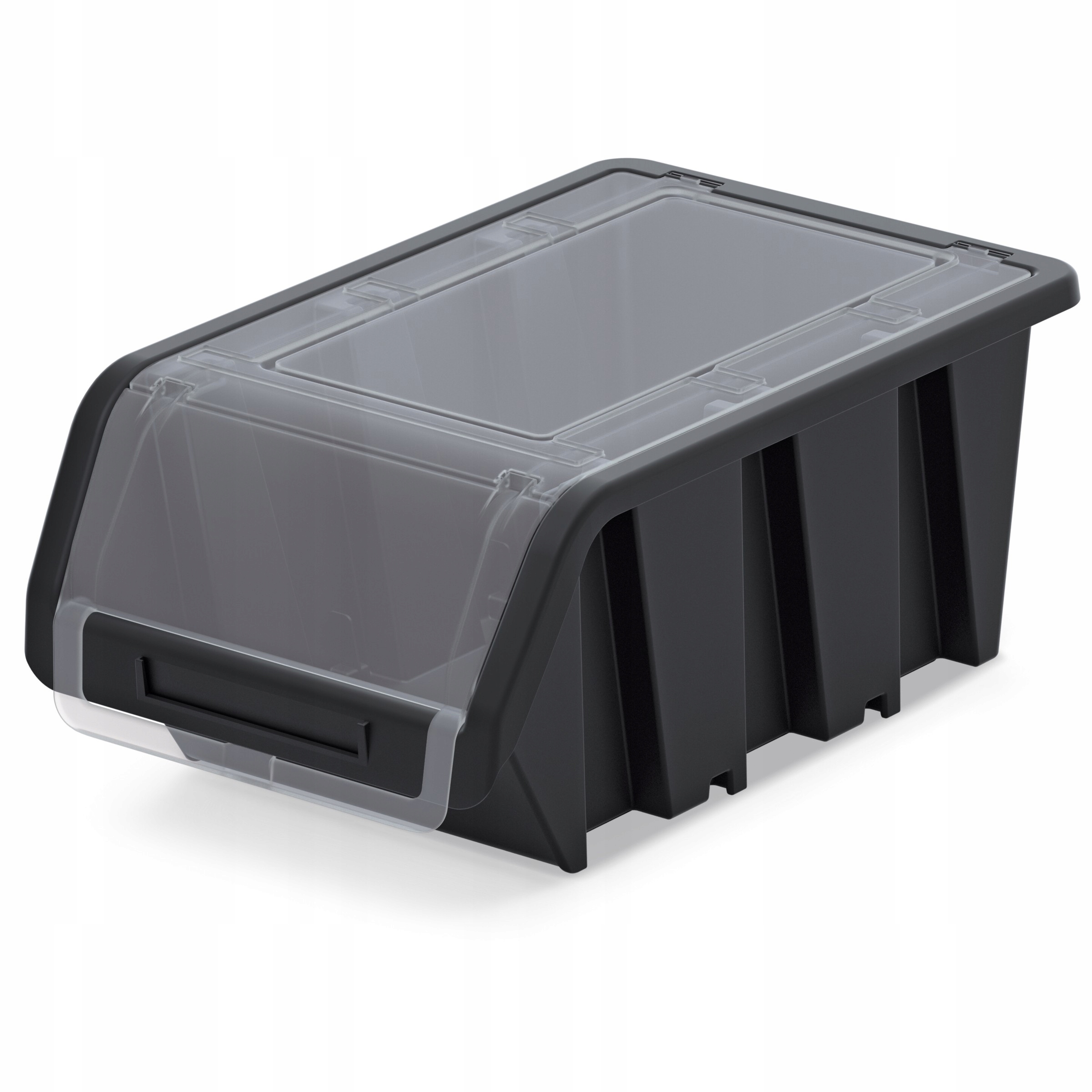Pojemnik magazynowy Truck Plus KTR50F | Czarny — 13