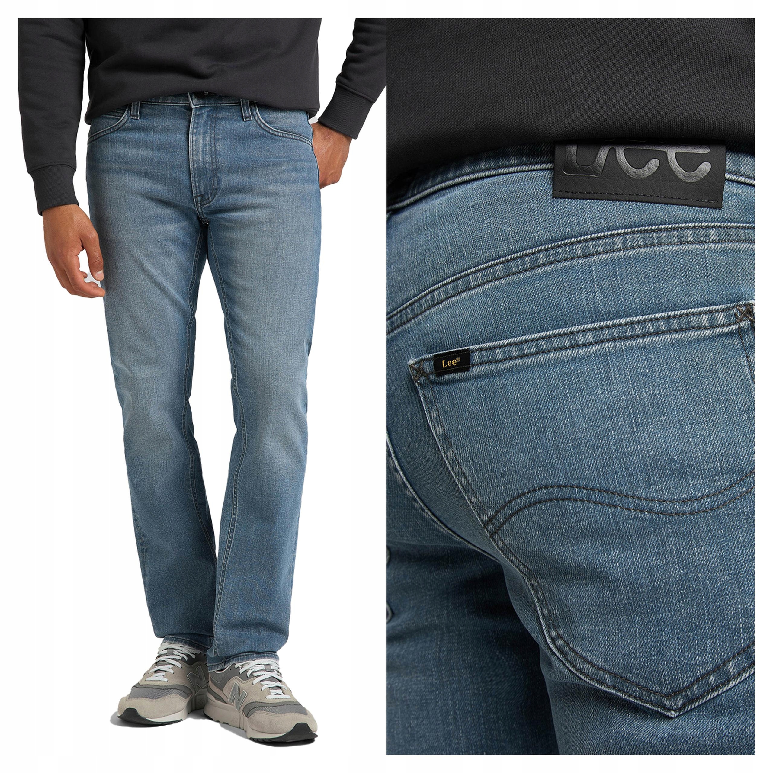 Pánské džíny rovného střihu Lee Daren Zip Fly 36/30