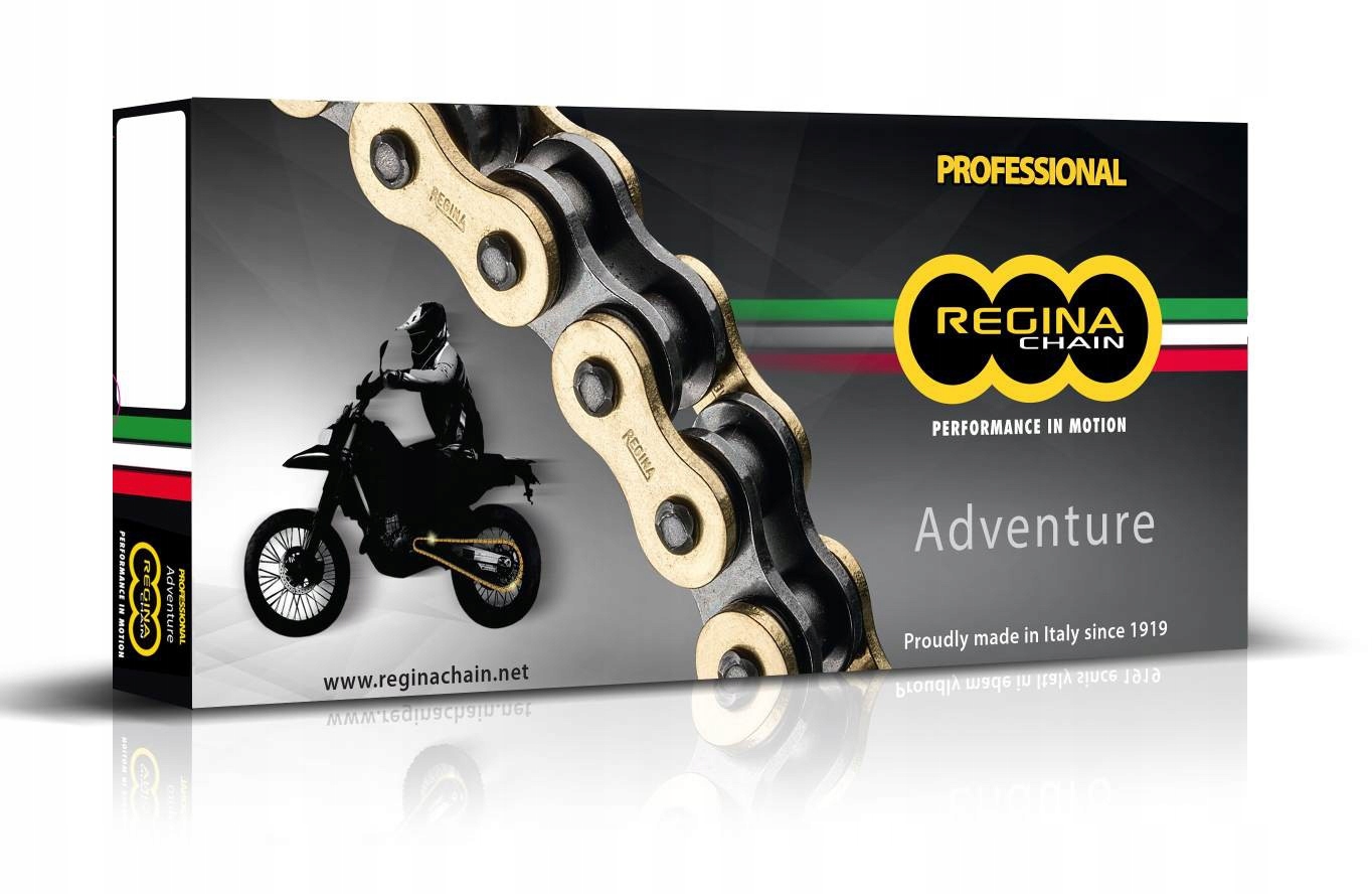 Regina Hnacieho Reťazca 520ZRE (114 Článkov) S Enduro Krúžkom Do 650 CM3 (zlatý)