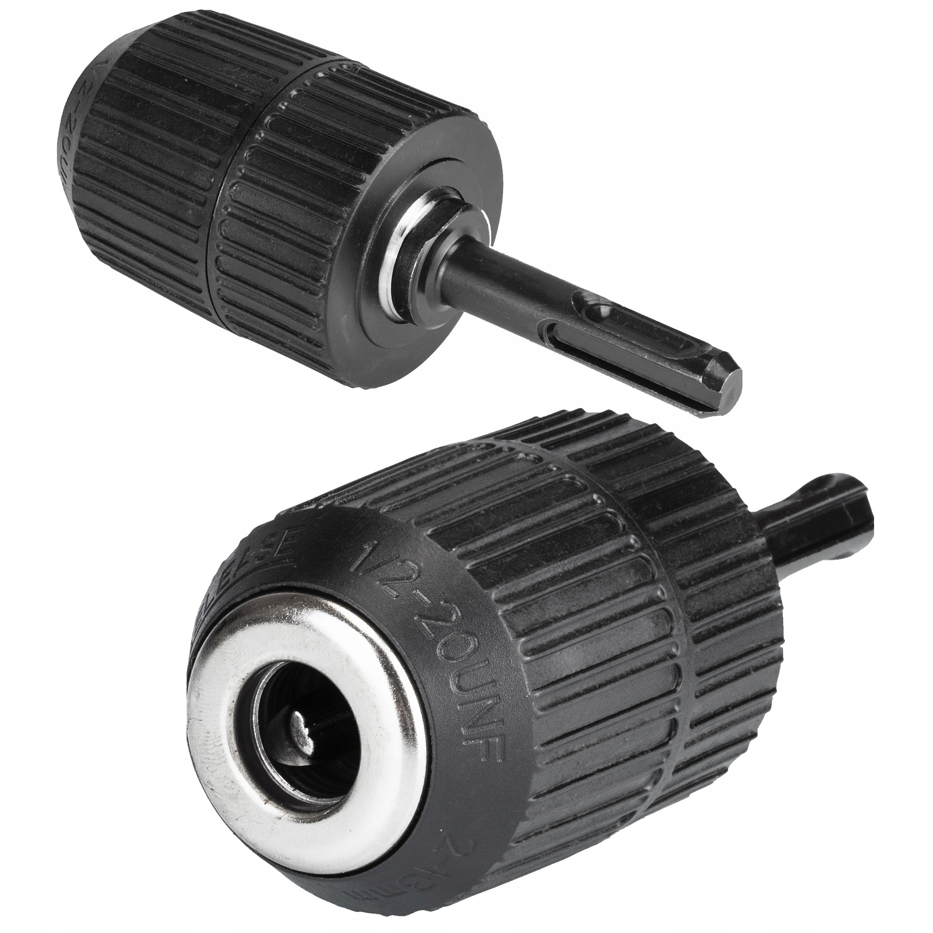 

Uchwyt wiertarski samozaciskowy + adapter Sds Plus