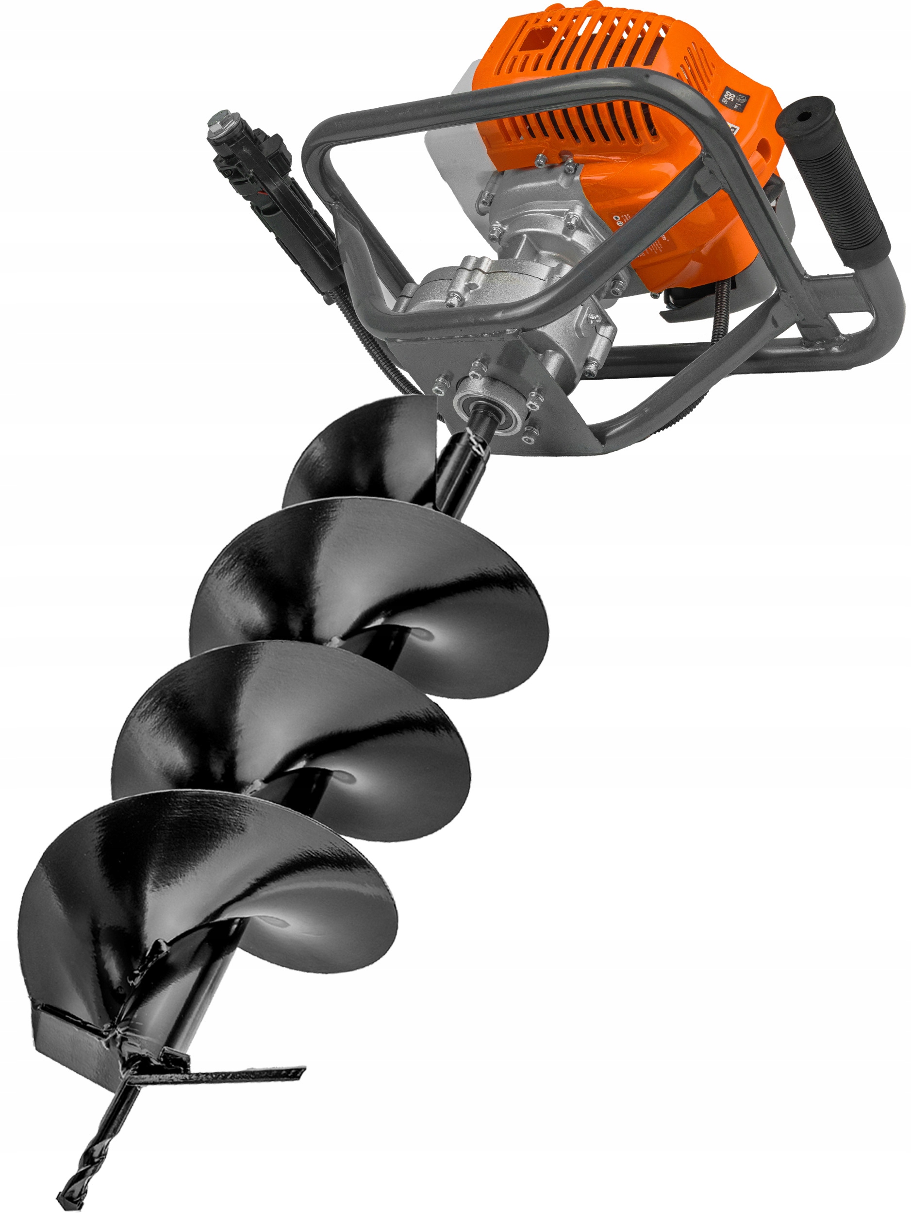 WIERTNICA SPALINOWA ŚWIDER DO ZIEMI GLEBY 6,7KM+PRZEDŁUŻKA WIERTŁA 10/20/30 Średnica wiertła 30 cm