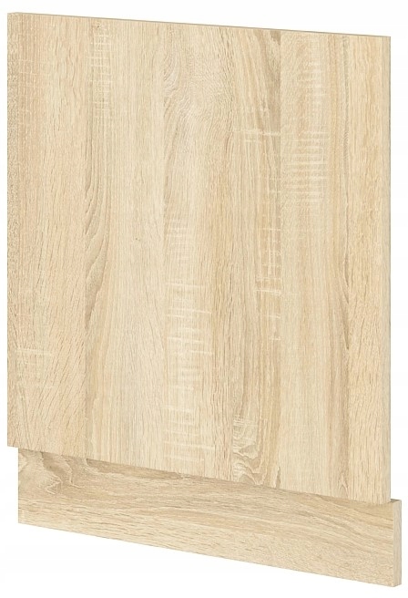 Přední část pro vestavnou myčku nádobí 60 (570x596). Dub Sonoma bílá.