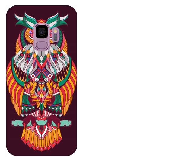 

Etui pokrowiec Samsung Galaxy S9 Sowa mandala
