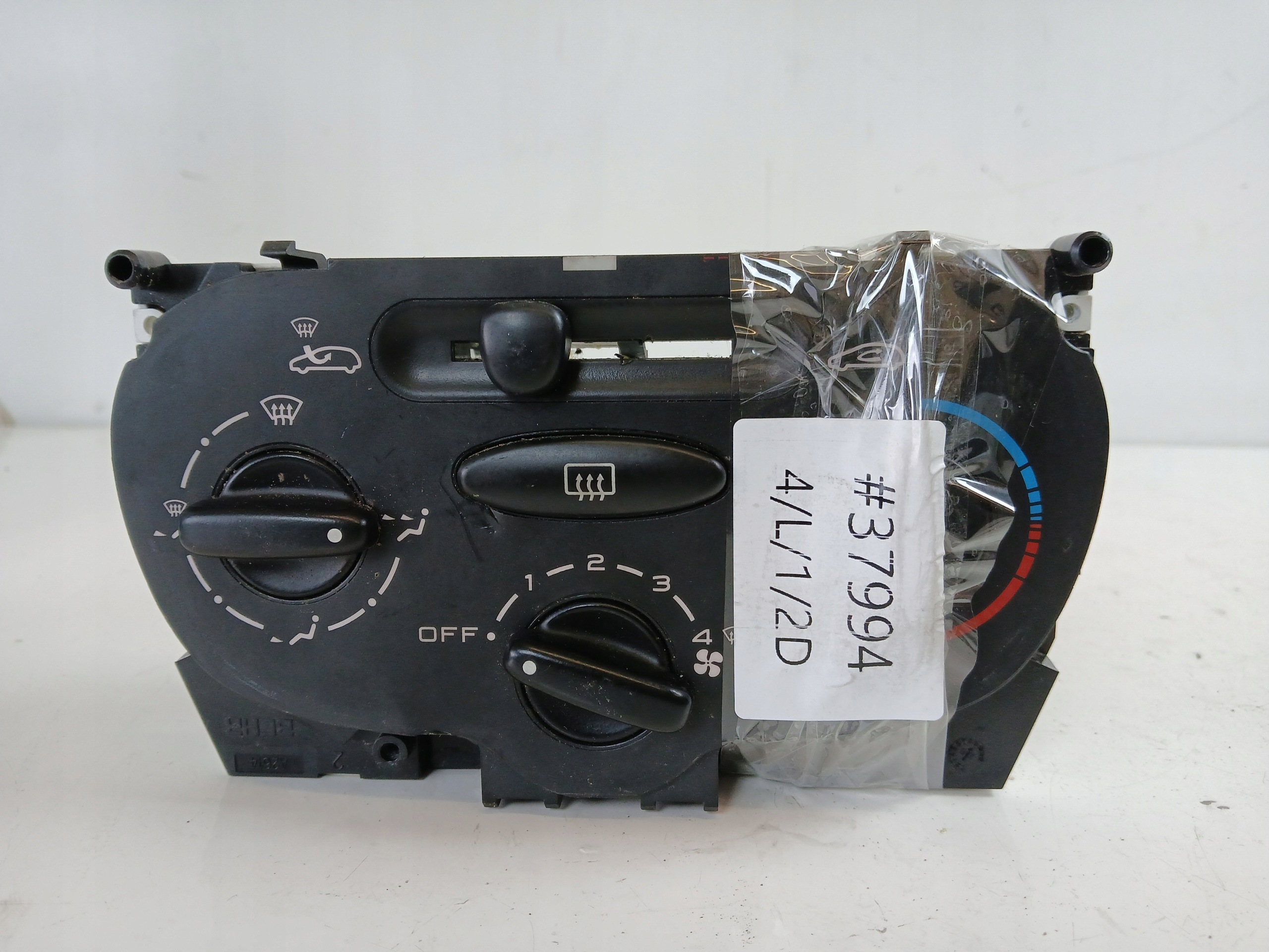 PEUGEOT 206 PANEL BOCCHETTE OGRZEWANIA