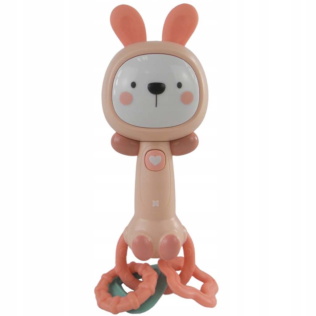 Grzechotka królik melodyjki dźwięk światła BT0242K Marka Luxma