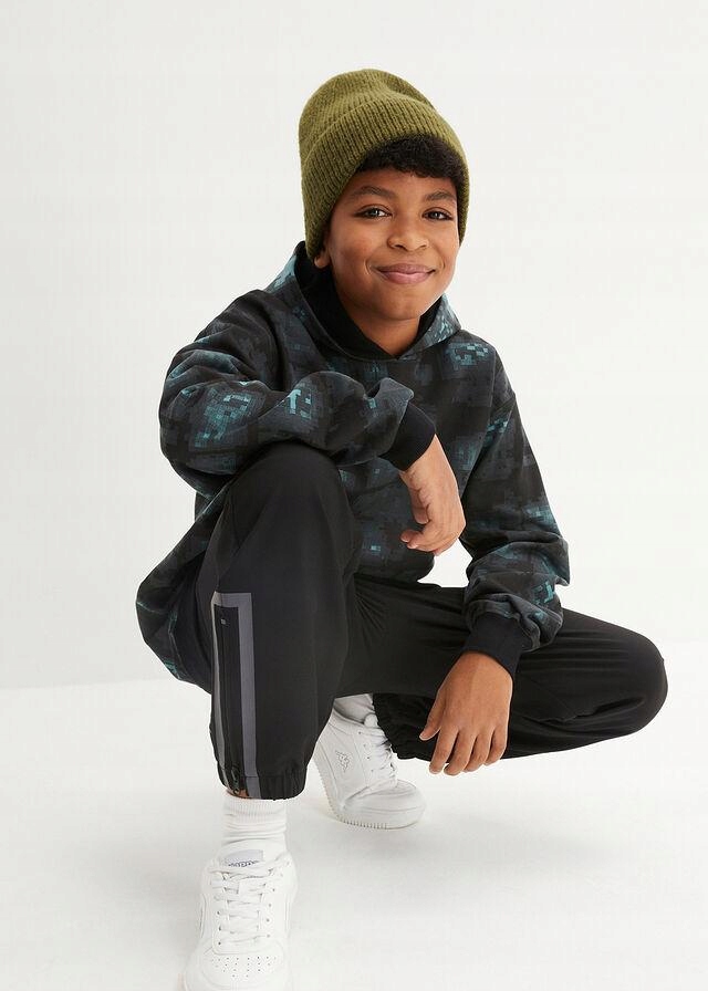 Bonprix bow SPODNIE DZIECIĘCE OUTDOOROWE ODBLASKOWE 176/182 Rozmiar (new) 176 (171 - 176 cm)