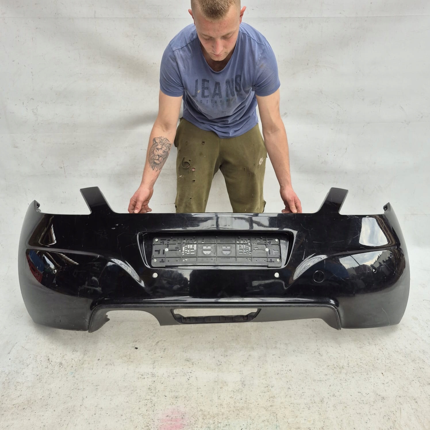 PEUGEOT RCZ 10-15 bumper rear part rear PDC