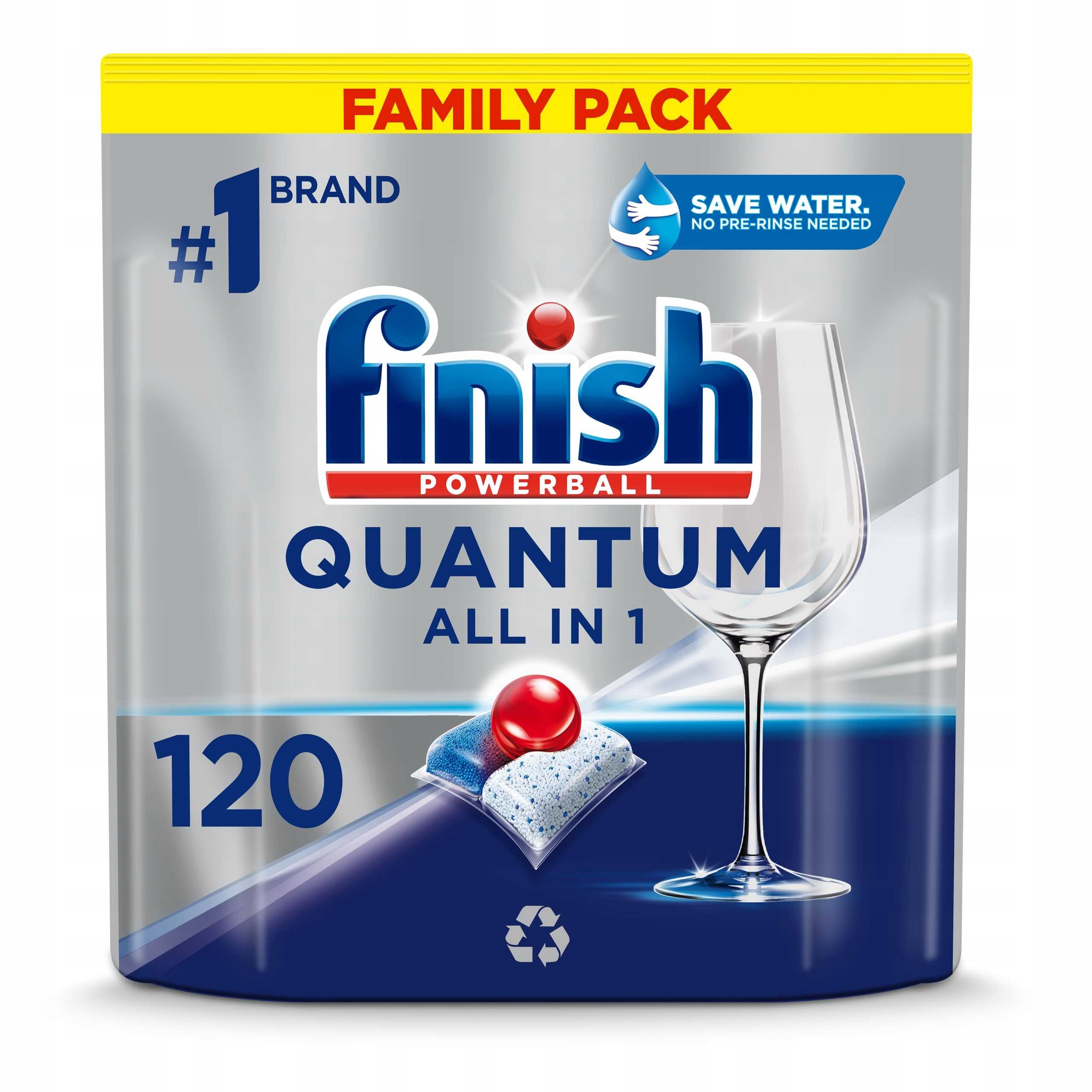 Levně Finish Kapsle Quantum All-in-1 120 regular