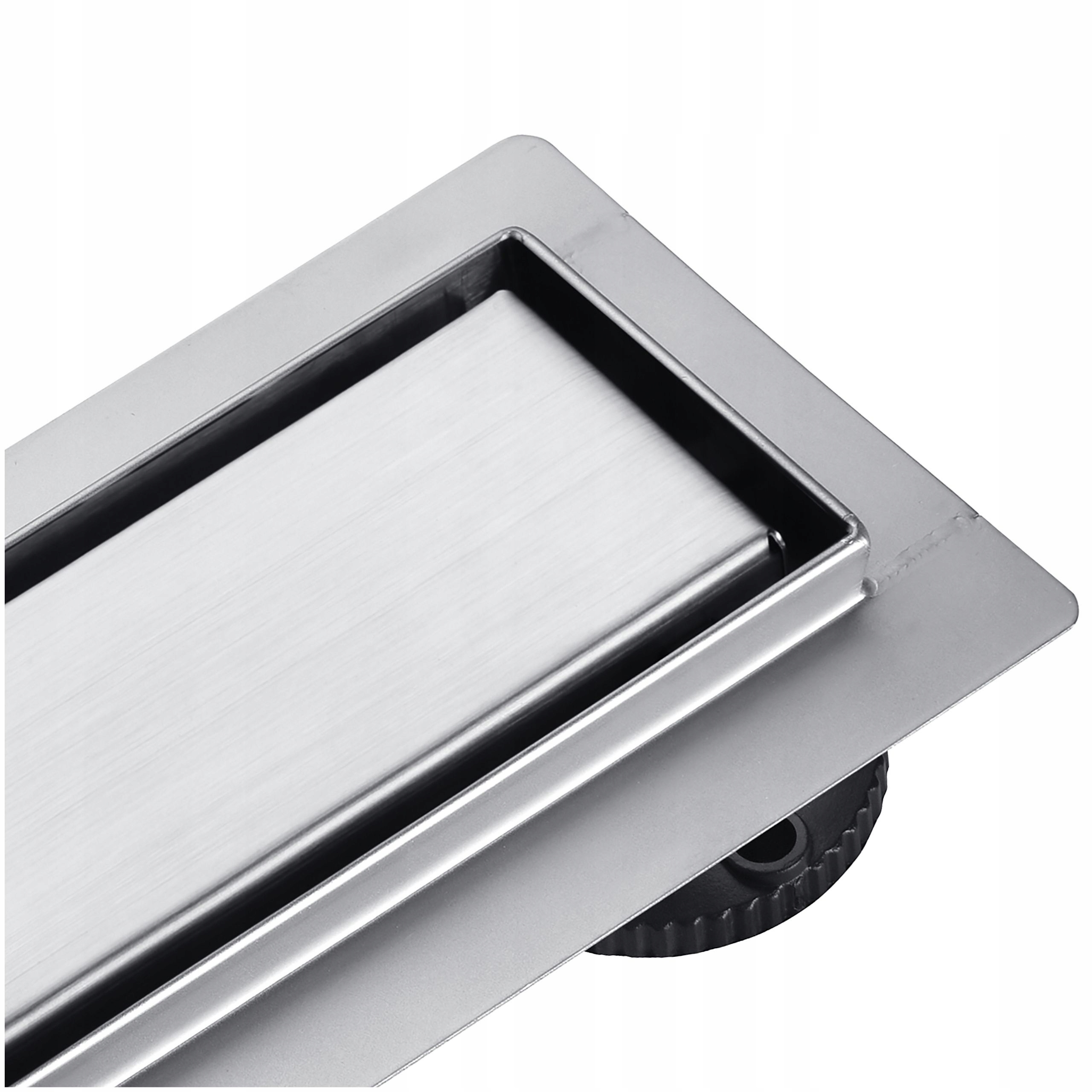 Aquauno 2v1 Linijový Odtok 100 cm Nízky Sifón 52mm Vysoká Prietokovosť