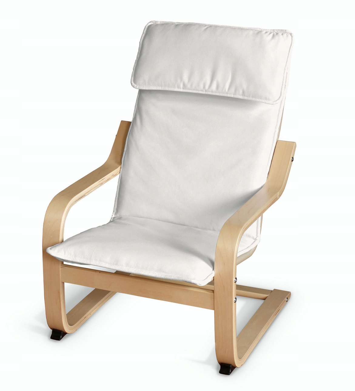 Dekoria Vankúš na detskú autosedačku Poäng Ikea biely