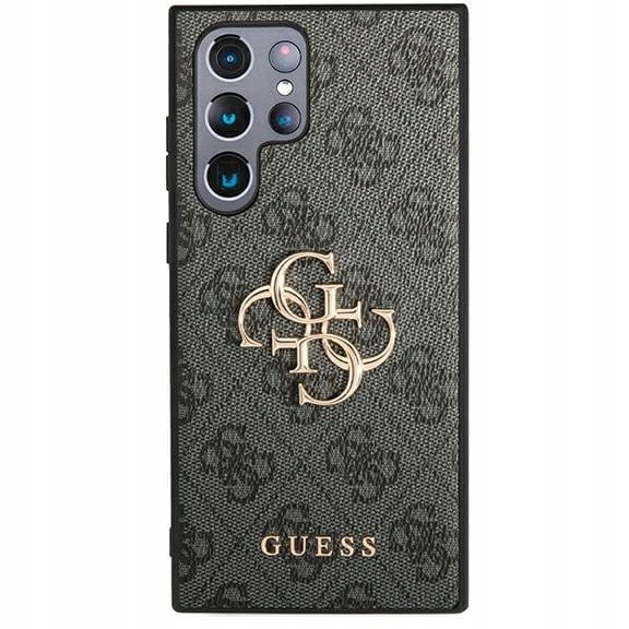 Pouzdro pro Samsung Galaxy S22 Ultra, Guess, elegantní pevné pouzdro, zadní kryt