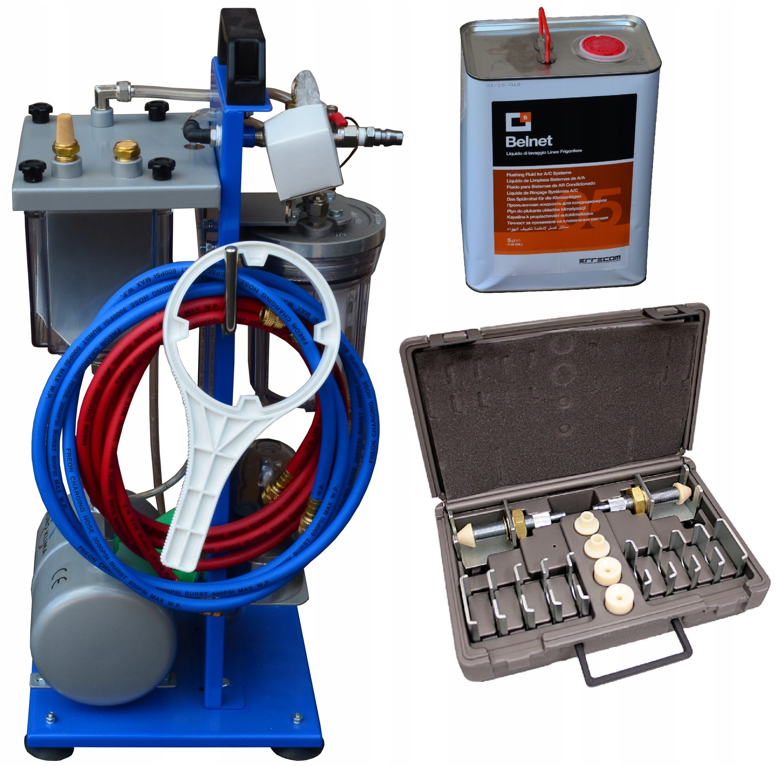 Zařízení Pro Oplachování Klimatizačního Systému, Adaptéry