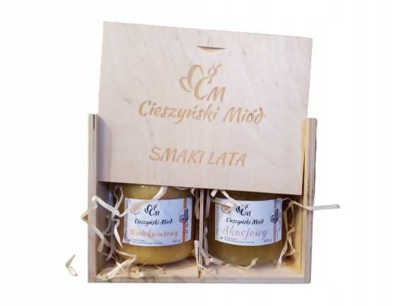 Levně Košíček, Sada medů Chutě léta 2 x 650 g