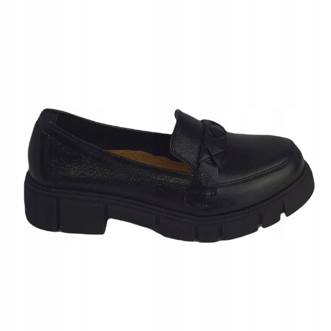 Dámské polobotky Higo 2406 Horon Black 40, černá barva