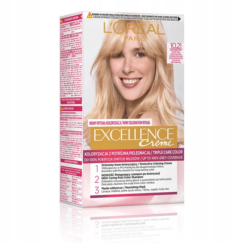 

L'oreal Paris Excellence Creme Farba 10.21