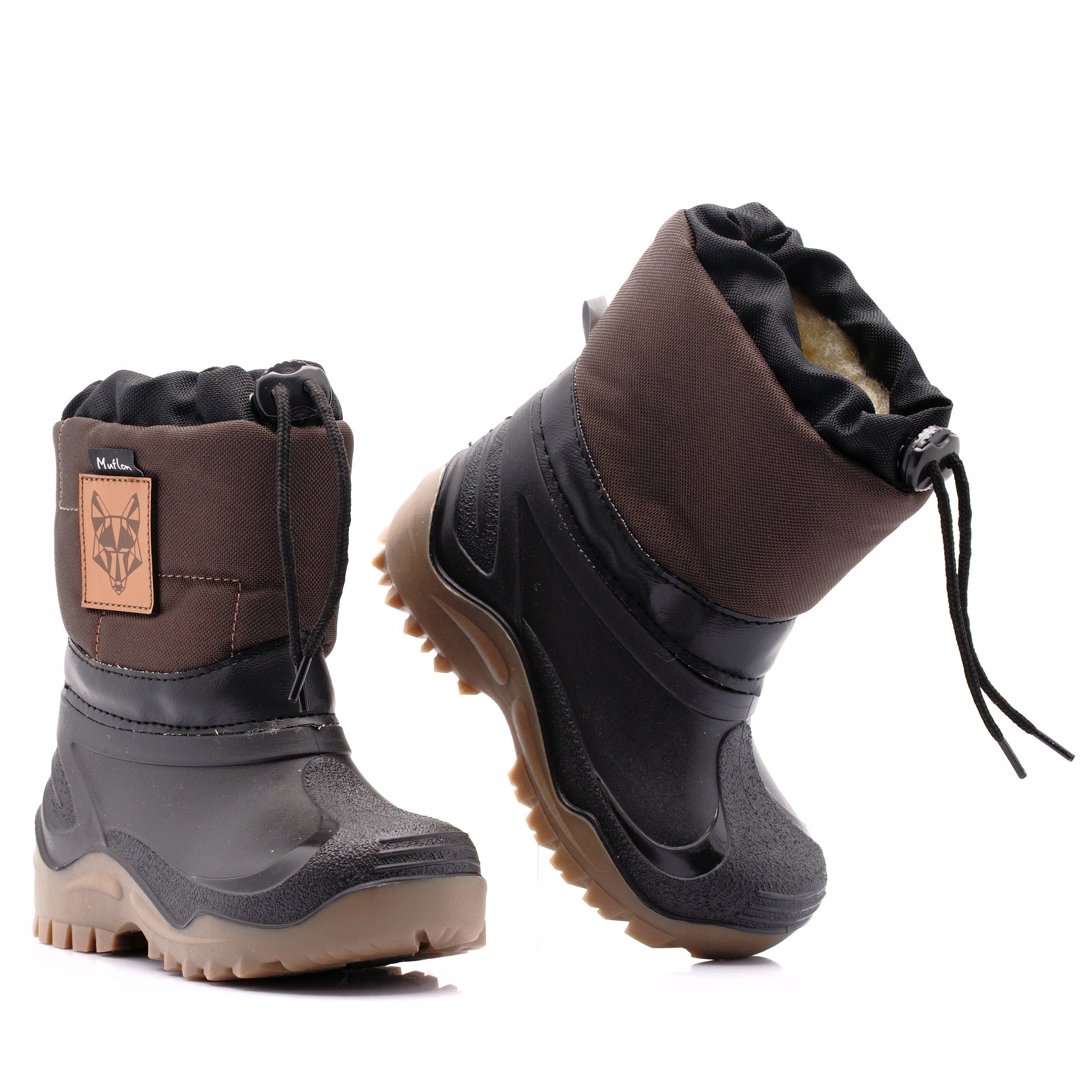 RENBUT MUFLON ŚNIEGOWCE BUTY ZIMOWE WEŁNA 31/32 Marka Ren But