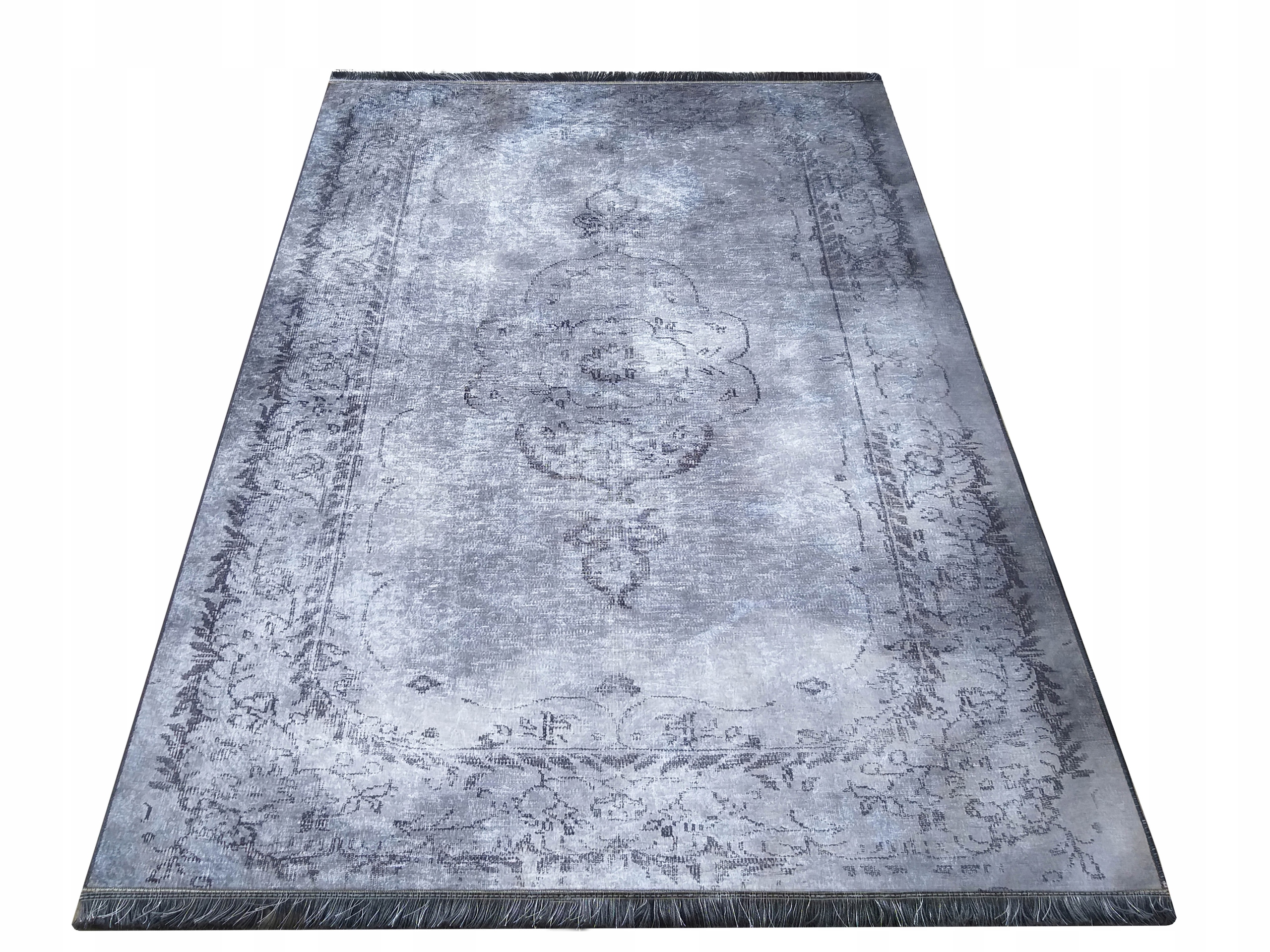 

Dywan antypoślizgowy do prania szary 120x180