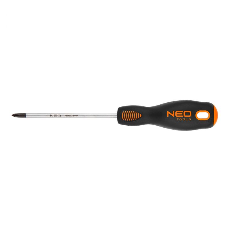 

Neo Wkrętak krzyżowy PH0 x 75 mm, S2 04-021