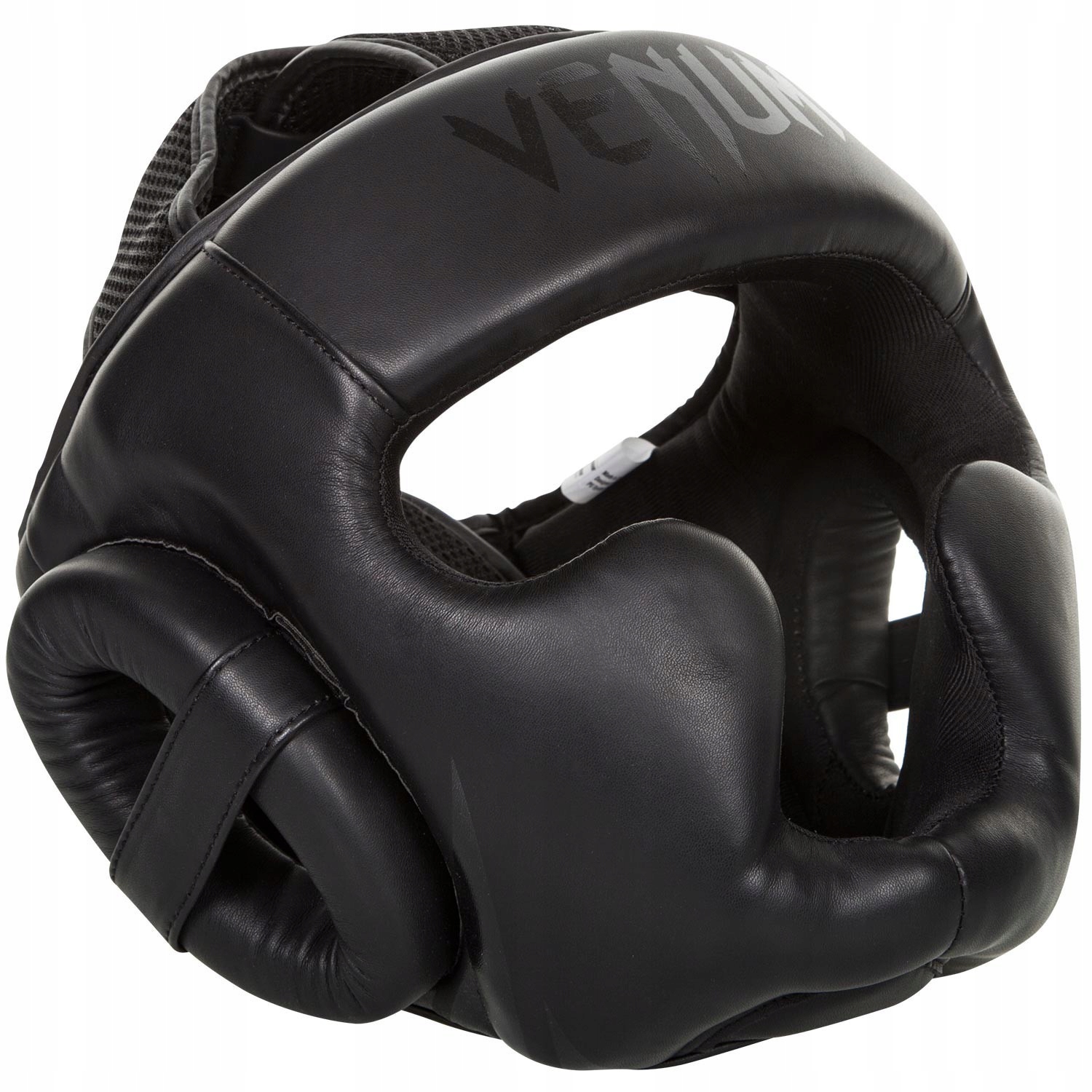 Venum Kask Sparingowy Challenger 2.0 Czarny/Czarny, Skintex i Pianka 3D