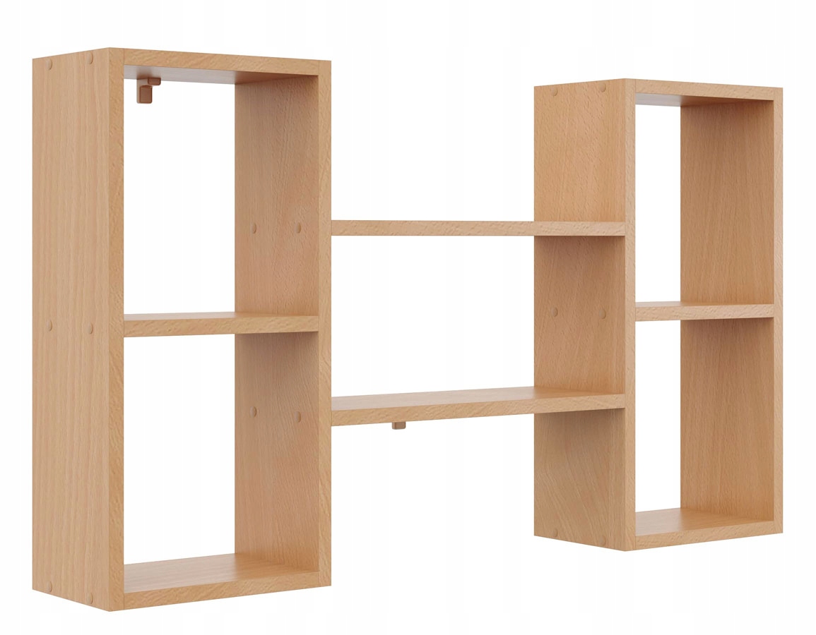 PÓŁKA ŚCIENNA SKANDYNAWSKA BIBLIOTECZKA NA KSIĄŻKI Kod producenta R852QC