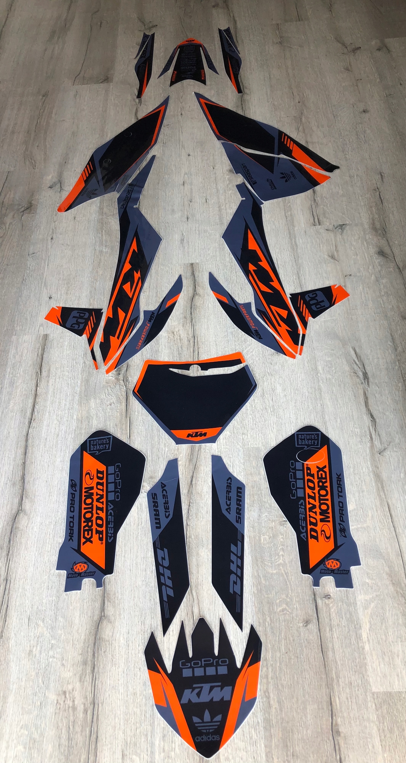 Ktm Sx Sx-f 19-22 dyha Black Factory Cubamoto