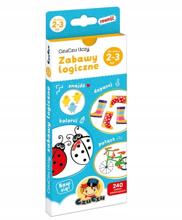 

Czuczu Uczy Zabawy Logiczne Dzieci 2-3 Lat 146872